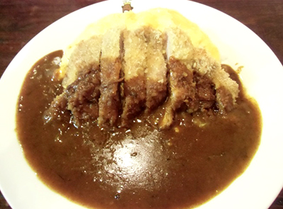 オムカツカレー