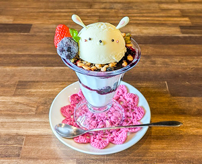 うさぎやパフェ