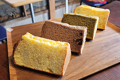 小僧ロップのシフォンケーキ